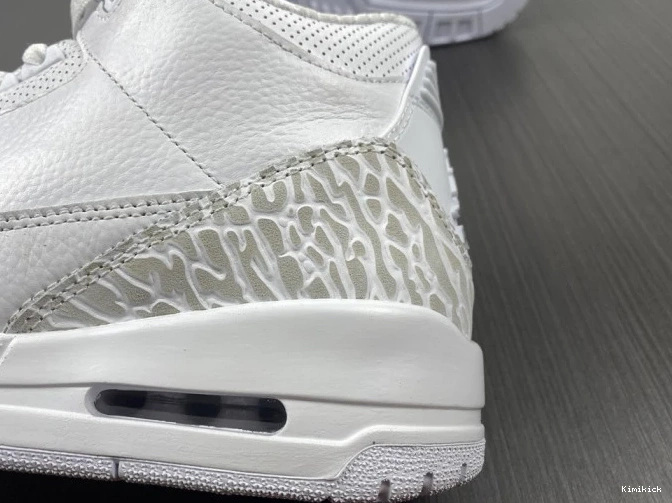Air Retro 3 952 Jordan White' 'Triple GoodFit PS 429487- 0619
